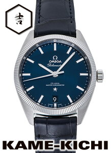 �I���K�@�R���X�e���[�V���� �O���[�u�}�X�^�[�@Ref.130.33.39.21.03.001�@�V�i�@�u���[�@�iOMEGA�@Constellation Globemaster�j