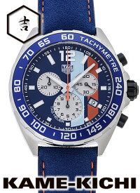 タグ・ホイヤー　フォーミュラ1 クロノグラフ　Ref.CAZ101N.FC8243　新品　ブルー（ガルフカラー）　（TAG HEUER　Formula1 Chronograph）