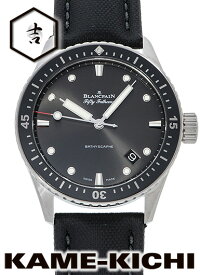 ブランパン　フィフティ ファゾムス バチスカーフ　Ref.5000-1110-B52A　新品　グレー　（BLANCPAIN　Fifty Fathoms Bathyscaphe）