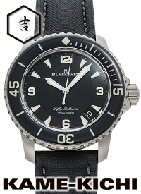 ブランパン　フィフティ ファゾムス　Ref.5015-12B30-B52A　新品　ブラック　（BLANCPAIN　Fifty Fathoms）