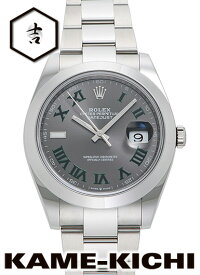 ロレックス　デイトジャスト41　Ref.126300　新品　グレー　（ROLEX　Datejust41）【楽ギフ_包装】