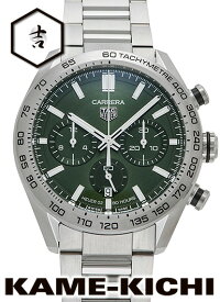 タグ・ホイヤー　カレラ スポーツ クロノグラフ キャリバー ホイヤー02　Ref.CBN2A10.BA0643　新品　グリーン　（TAG HEUER　Carrera Sports Chronograph Calibre HEUER02）【楽ギフ_包装】