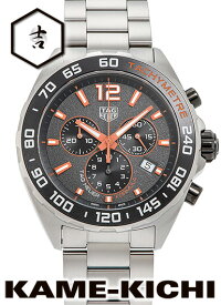 タグ・ホイヤー　フォーミュラ1 クロノグラフ　Ref.CAZ101AH.BA0842　新品　グレー/ブラック　（TAG HEUER　Formula1 Chronograph）【楽ギフ_包装】