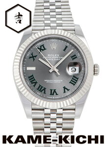 ロレックス デイトジャスト41 Ref.126334 新品 グレー (ROLEX Datejust41)