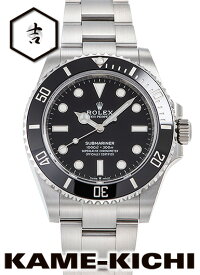 ロレックス　サブマリーナ　Ref.124060　新品　ブラック　（ROLEX　Submariner）