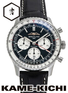 �u���C�g�����O�@�i�r�^�C�}�[1 B01 �N���m�O���t 43�@Ref.AB0138211B1P1�@�V�i�@�u���b�N/�V���o�[�@�iBREITLING�@Navitimer1 B01 Chronograph 43�j
