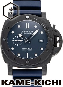 plC@Tu}[Vu NA^ NAg J[{ebN u[ Arb\@Ref.PAM01232@Vi@u[@iPANERAI@Submersible Quaranta Quattro Carbotech Blue Abissoj