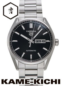 �^�O�E�z�C���[�@�J���� �L�����o�[5 �f�C�f�C�g�@Ref.WBN2010.BA0640�@�V�i�@�u���b�N�@�iTAG HEUER�@Carrera Calibre5 Day-Date�j