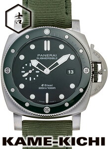 plC@Tu}[Vu NA^NAg ESTEEL Ff Yh@Ref.PAM01287@Vi@O[@iPANERAI@Submersible Quaranta Quattro ESteel Verde Smeraldoj
