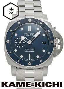 plC@Tu}[Vu u[ mbe@Ref.PAM02068@Vi@u[@iPANERAI@Submersible Blu Nottej
