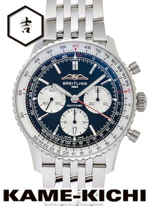 �u���C�g�����O�@�i�r�^�C�}�[1 B01 �N���m�O���t 43�@Ref.AB0138211B1A1�@�V�i�@�u���b�N/�V���o�[�@�iBREITLING�@Navitimer1 B01 Chronograph 43�j