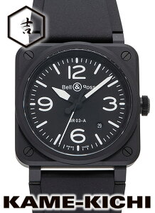 �x�������X�@BR03 �u���b�N �}�b�g�@Ref.BR03A-BL-CE/SRB�@�V�i�@�u���b�N�@�iBell&Ross�@BR03 Black Matte�j