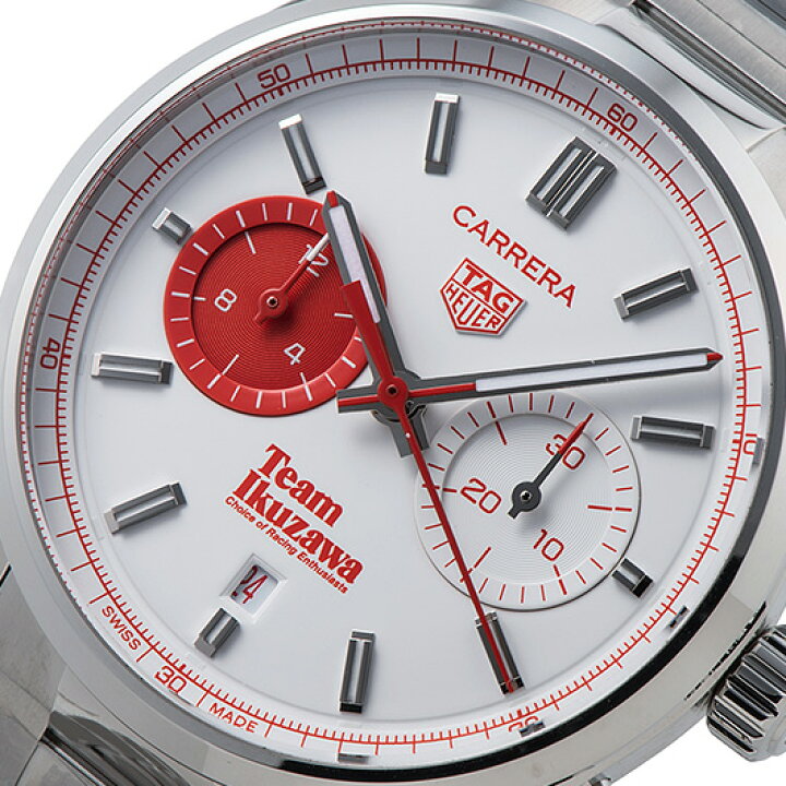 楽天市場】タグ・ホイヤー カレラ クロノグラフ チーム イクザワ BY  