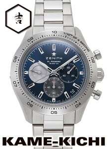 ゼニス クロノマスター スポーツ ブルー Ref.03.3114.3600/51.M3100 新品 ブルー/シルバー/グレー (ZENITH Chronomaster Sports)