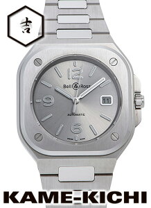 xX@BR05 O[ XeB[@Ref.BR05A-GR-ST/SST@Vi@O[@iBell&Ross@BR05 Grey Steelj