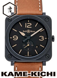 ベル＆ロス　BR-S ヘリテージ　Ref.BRS-HERI-CEM　新品　ブラック　（Bell&Ross　BR-S Heritage）【楽ギフ_包装】