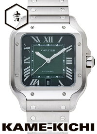 カルティエ　サントス ドゥ カルティエ LM　Ref.WSSA0062　新品　グリーン　（CARTIER　Santos De Cartier LM）【楽ギフ_包装】