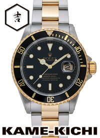 【中古】ロレックス　3年保証　サブマリーナ デイト　Ref.16613　ブラック　（ROLEX　Submariner Date）