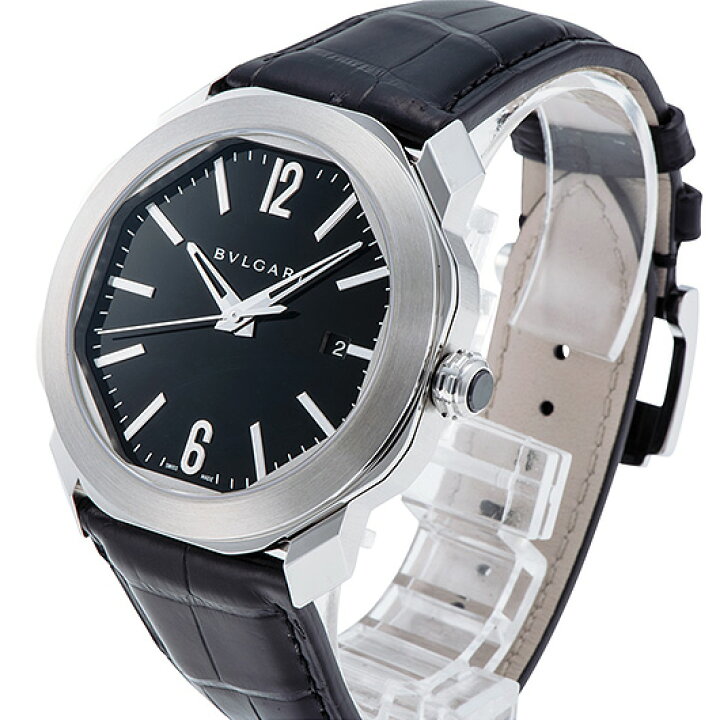 楽天市場】ブルガリ オクト ローマ Ref.OC41BSLD 新品 ブラック  