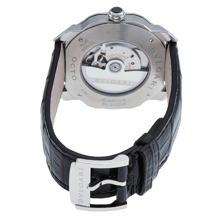 楽天市場】ブルガリ オクト ローマ Ref.OC41BSLD 新品 ブラック  
