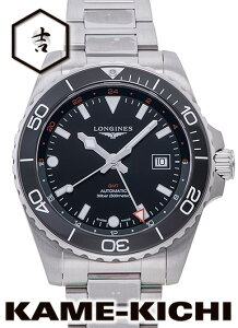 �����W���@�n�C�h�� �R���N�G�X�g GMT�@Ref.L3.890.4.56.6�@�V�i�@�u���b�N�@�iLONGINES�@Hydro Conquest GMT�j