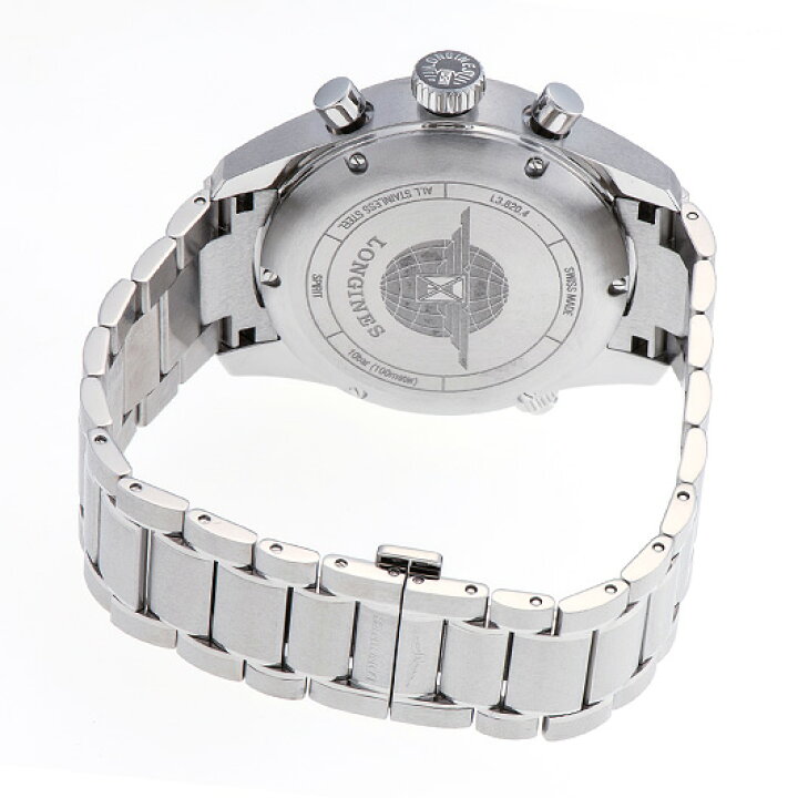 楽天市場】ロンジン スピリット Ref.L3.820.4.53.6 新品 ブラック  