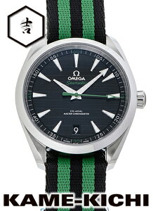 �I���K�@�V�[�}�X�^�[ �A�N�A�e�� 150m �R�[�A�N�V���� �}�X�^�[�N���m���[�^�[�@Ref.220.12.41.21.01.002�@�V�i�@�u���b�N�@�iOMEGA�@Seamaster Aqua Terra 150m Co-Axial Master Chronometer�j