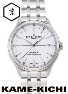 �{�[���������V�F�@�N���t�g���@Ref.MOA10505�@�V�i�@�z���C�g�@�iBAUME&MERCIER�@Clifton�j