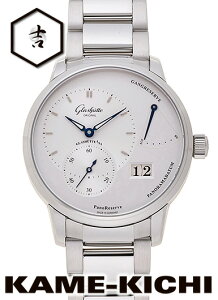 �O���X�q���b�e�I���W�i���@�p�m���U�[�u�@Ref.1-65-01-22-12-71�@�V�i�@�V���o�[�@�iGLASHUTTE ORIGINAL�@Pano Reserve�j