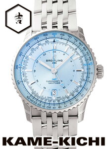 �u���C�g�����O�@�i�r�^�C�}�[GMT�@Ref.A32310171C1A1�@�V�i�@�A�C�X�u���[�@�iBREITLING�@Navitimer GMT�j