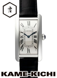 【中古】カルティエ　タンクアメリカンLM　Ref.WSTA0083　シルバー　（CARTIER　Tank American LM）