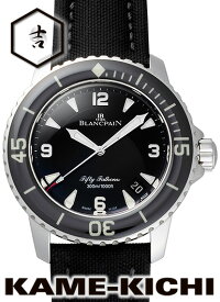 【中古】ブランパン　フィフティ ファゾムス　Ref.5015-1130-52A　ブラック　（BLANCPAIN　Fifty Fathoms）