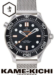 �I���K�@�V�[�}�X�^�[300M �R�[�A�N�V���� �}�X�^�[�N���m���[�^�[�@Ref.210.30.42.20.01.018�@�V�i�@�u���b�N�@�iOMEGA�@Seamaster 300M Co-Axial Master Chronometer�j