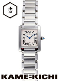 【中古】カルティエ　タンクフランセーズSM　Ref.W51008Q3　ホワイト　（CARTIER　Tank Francaise SM）