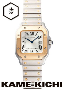 �J���e�B�G�@�T���g�X �h�D �J���e�B�G �E�H�b�` SM�@Ref.W2SA0033�@�V�i�@�V���o�[�@�iCARTIER�@Santos De Cartier SM�j