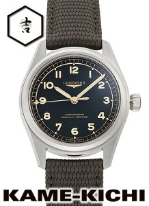 �����W���@�X�s���b�g �p�C���b�g�@Ref.L3.809.4.53.9�@�V�i�@�u���b�N�@�iLONGINES�@Spirit Pilot�j