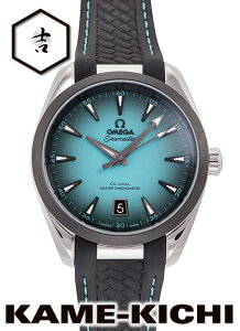 �I���K�@�V�[�}�X�^�[ �A�N�A�e�� 150m �R�[�A�N�V���� �}�X�^�[�N���m���[�^�[�@Ref.220.32.38.20.03.001�@�V�i�@�^�[�R�C�Y�@�iOMEGA�@Seamaster Aqua Terra 150m Co-Axial Master Chronometer�j