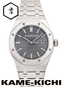 �I�[�f�}�E�s�Q�@���C�����I�[�N �I�[�g�}�e�B�b�N�@Ref.15550ST.OO.1356ST.07�@�V�i�@�O���[�@�iAUDEMARS PIGUET�@Royal Oak Automatic�j