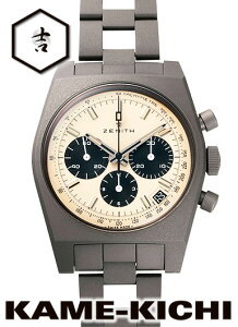 �[�j�X�@�N���m�}�X�^�[ ���o�C�o�� �������G�f�B�V�����@Ref.97.L384.400/04.M384�@�V�i�@�x�[�W���@�iZENITH�@Chronomaster Revival Daisuke Jigen Edition�j