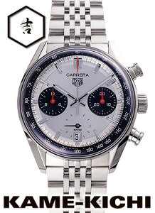 �^�O�E�z�C���[�@�J���� �N���m�O���t�@Ref.CBS2216.BA0048�@�V�i�@�V���o�[/�u���b�N�@�iTAG HEUER�@Carrera Chronograph�j