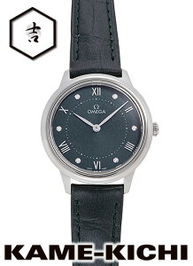 �I���K�@�f�E���B�� �v���X�e�[�W�@Ref.434.13.30.60.60.001�@�V�i�@�O���[���@�iOMEGA�@De Ville Prestige�j