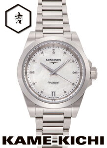 �����W���@�R���N�G�X�g�@Ref.L3.430.4.87.6�@�V�i�@�z���C�g�@�iLONGINES�@Conquest�j