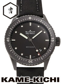【中古】ブランパン　フィフティ ファゾムス バチスカーフ　Ref.5000-0130-B52A　ブラック　（BLANCPAIN　Fifty Fathoms Bathyscaphe）