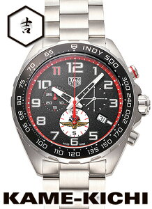 �^�O�E�z�C���[�@�t�H�[�~����1 �N���m�O���t �C���f�B500�@Ref.CAZ101AW.BA0842�@�V�i�@�u���b�N/�z���C�g�@�iTAG HEUER�@Formula1 Chronograph Indy500 Special Edition�j