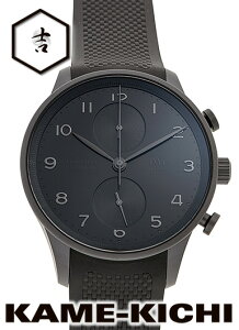 IWC�@�|���g�M�[�[ �N���m�O���t�@Ref.IW371631�@�V�i�@�u���b�N�@�iIWC�@Portuguese Chronograph�j