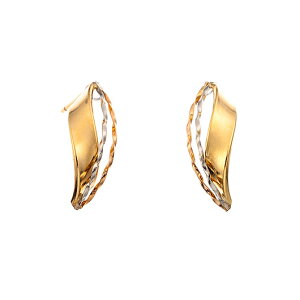 3�J���[ K18 �s�A�X�@Ref.4728610�@�V�i�@YG PT PG K18�@�i3Colors Ingot Pierce�j�@18��