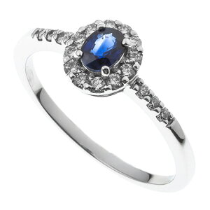 �T�t�@�C�� �����O�@Ref.4072370�@�V�i�@0.3ct�@PT �iSapphire Ring�j�@�ӕʏ��t���@12��