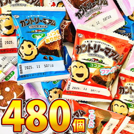 【平日正午までの注文で最短翌日お届け】【送料無料】不二家　カントリーマアム　ココア　480個【業務用 大量 菓子まき ビスケット お菓子 チョコレート まとめ買い 個包装 プレゼント 子供 駄菓子屋 あす楽】【販促品 こどもの日 景品 お菓子 駄菓子】