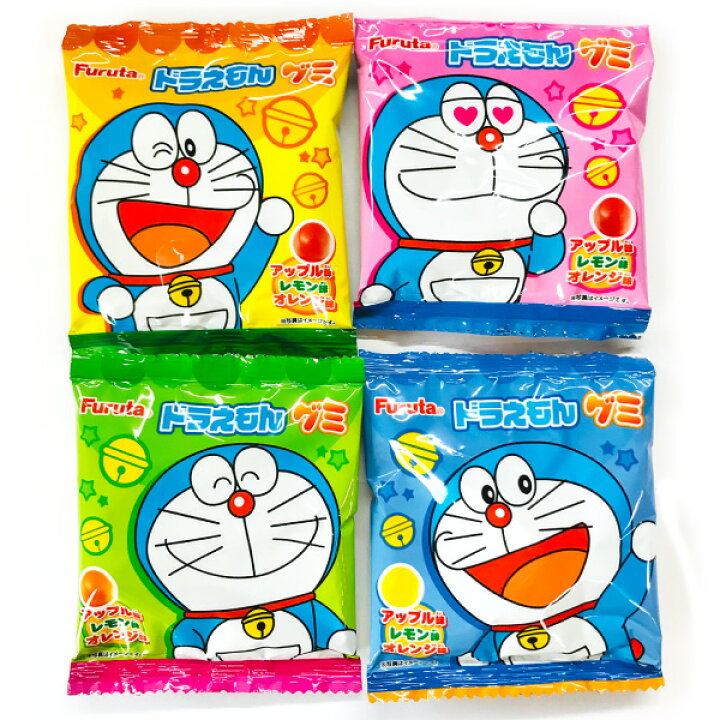 楽天市場 送料無料 フルタ ドラえもんグミ 3種の味ミックス 1袋 15g 80袋 大量 おやつ 個包装 キャラクター まとめ買い 小分け 子供 駄菓子屋 販促品 クリスマス 景品 お菓子 駄菓子 Kamejiro