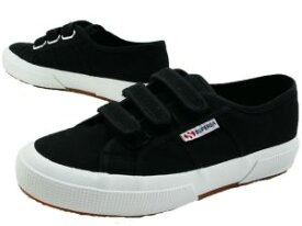 スペルガ SUPERGA スニーカー メンズ レディース 2750 COT3STRAPU ローカット ベルクロ 靴 カジュアルシューズ 901 ホワイト 白 F83 ブラック-Fホワイト 黒 S00BN20 送料無料 あす楽 evid2